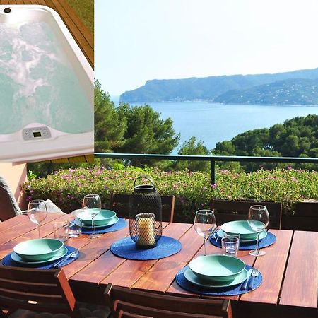 Una Spettacolare Vista Mare - Casa Con Jacuzzi Bergeggi Exterior foto